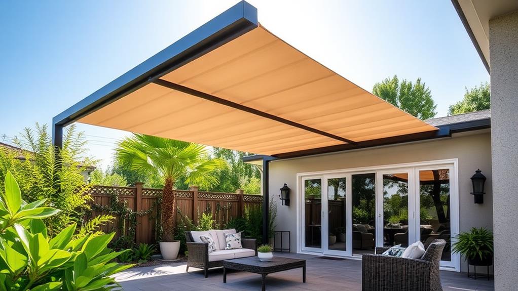 adjustable outdoor shade structure