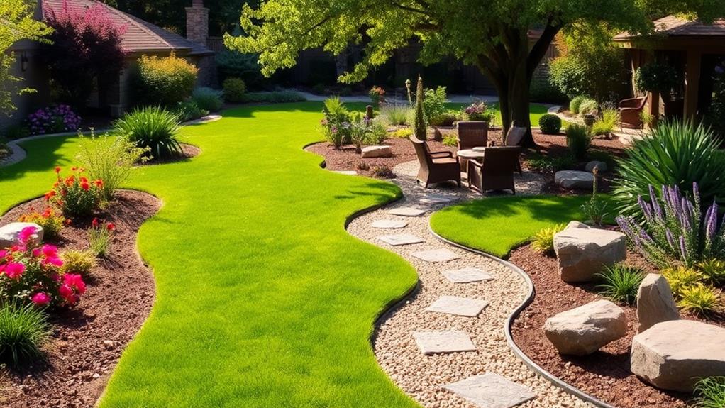 aesthetic gravel walkways design