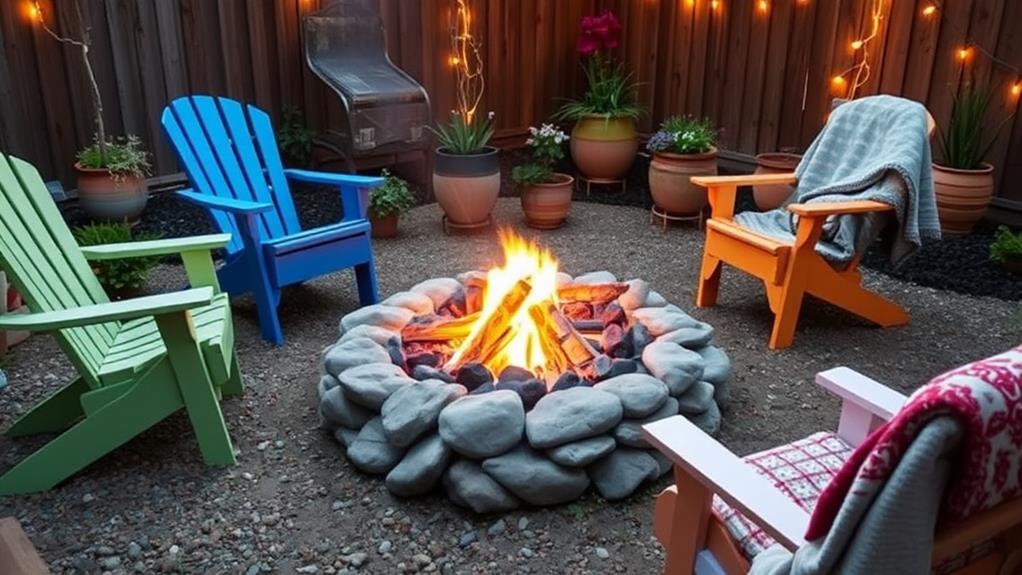 affordable outdoor fire pit