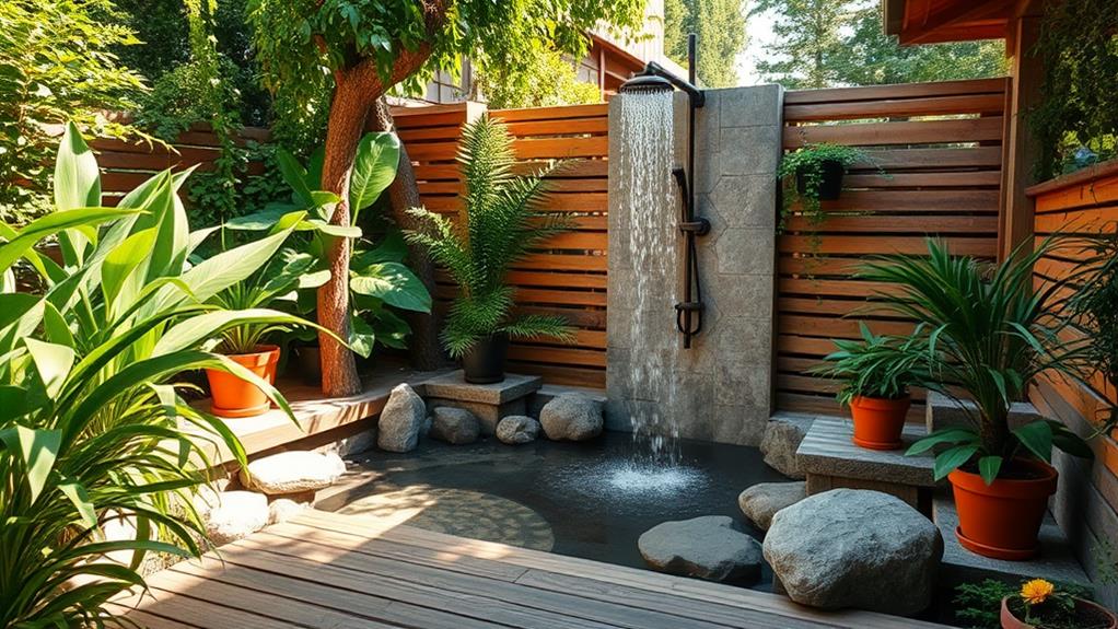 backyard shower setup guide