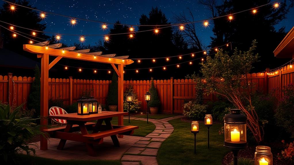 budget friendly outdoor illumination