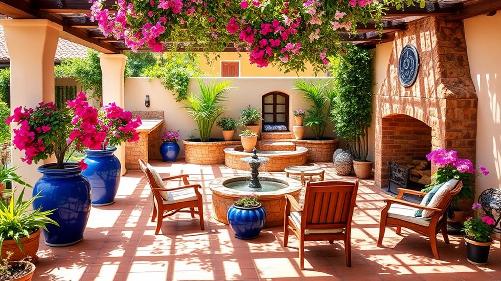 charming mediterranean style outdoor