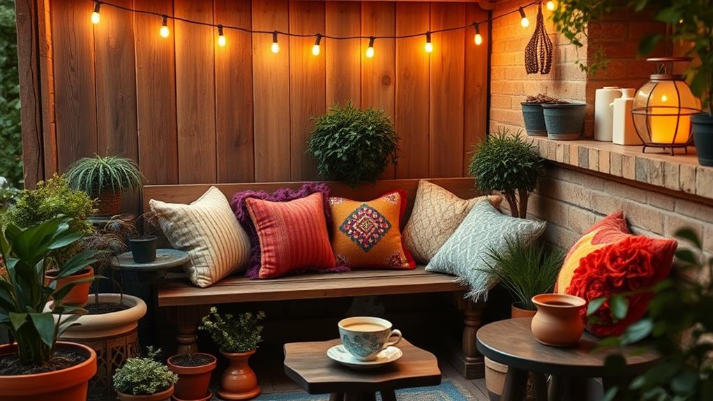 cozy corner seating spaces