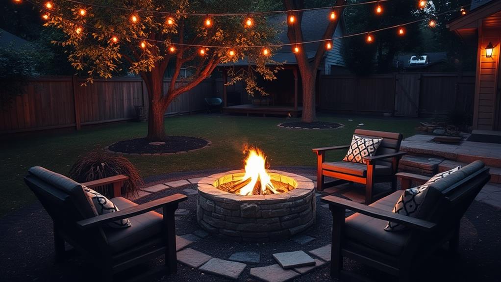 cozy outdoor fire pits