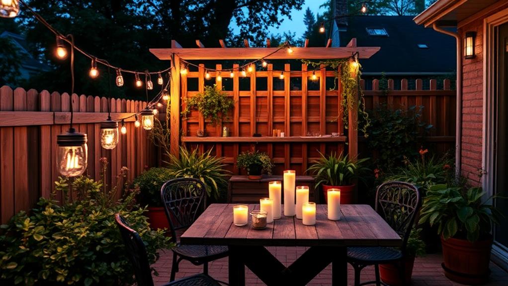 creative backyard illumination ideas