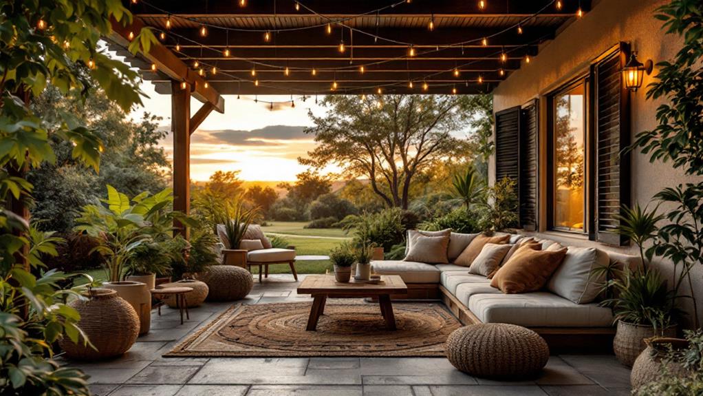 creative covered patio designs