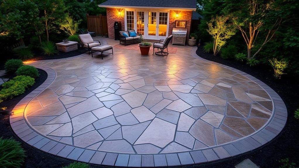 decorative concrete design techniques