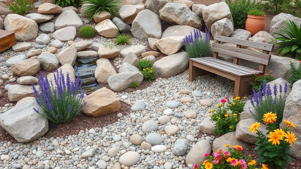 design a rock garden