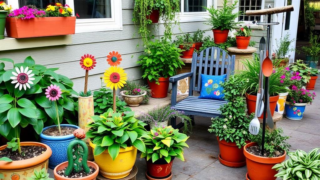 diy garden art projects