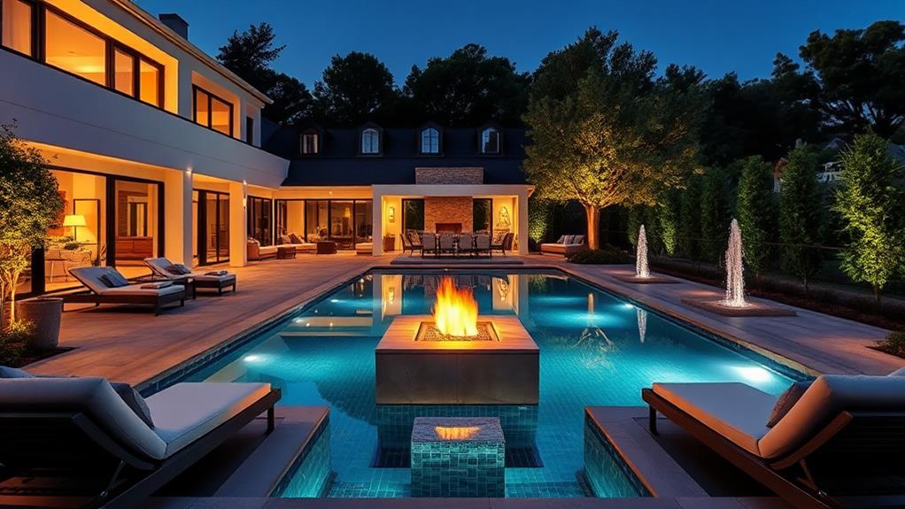 elegant outdoor pool concepts