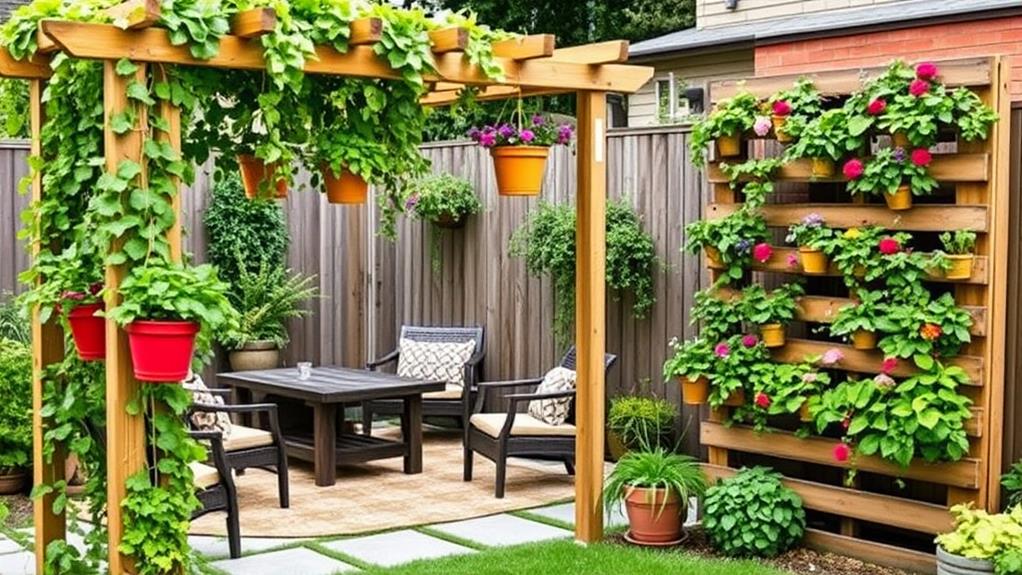 embrace vertical gardening techniques