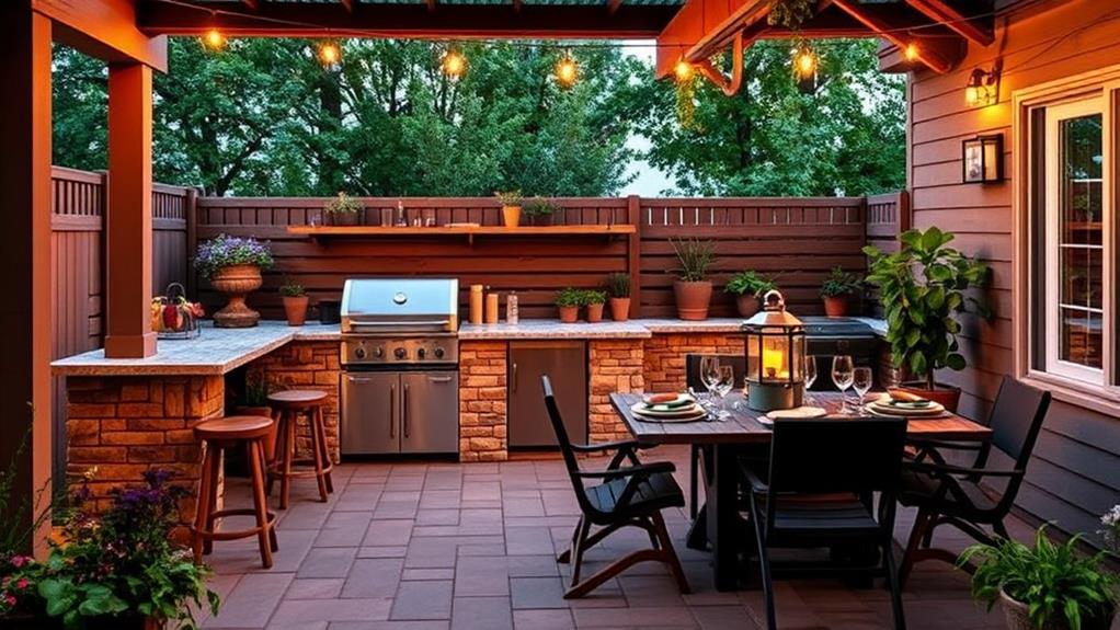 expanding outdoor cooking space