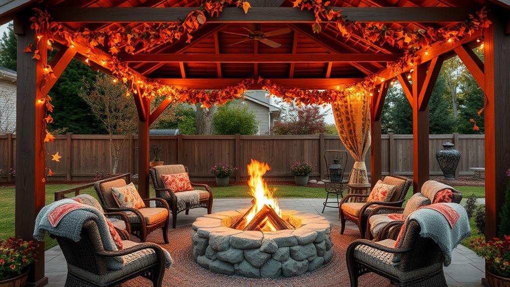 gazebo seasonal decoration ideas