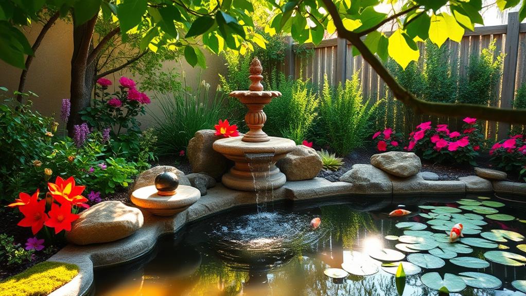 serene aquatic landscape design