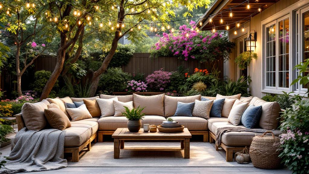 inviting outdoor living spaces