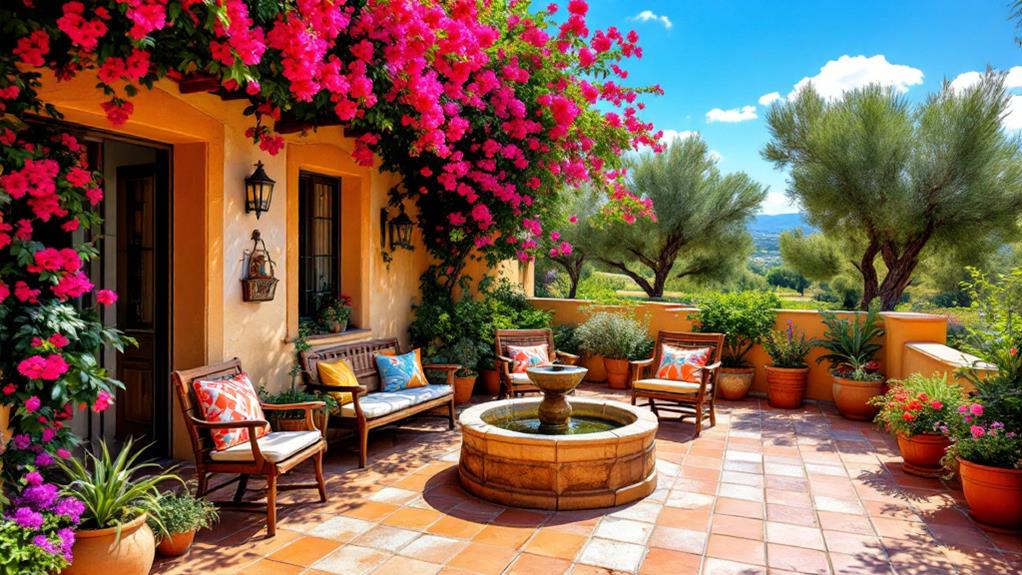 mediterranean outdoor patio inspiration