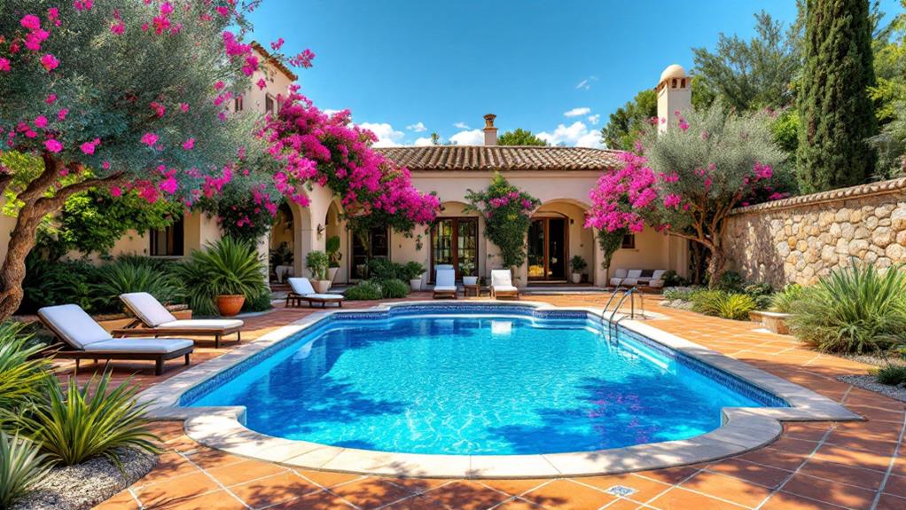 mediterranean pool backyard inspiration