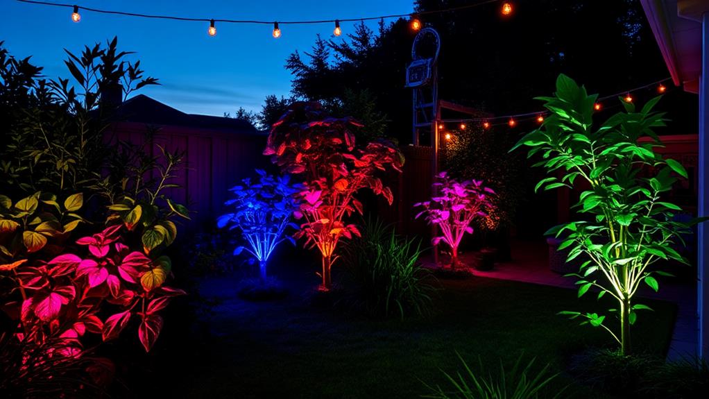 plant growth led spotlights