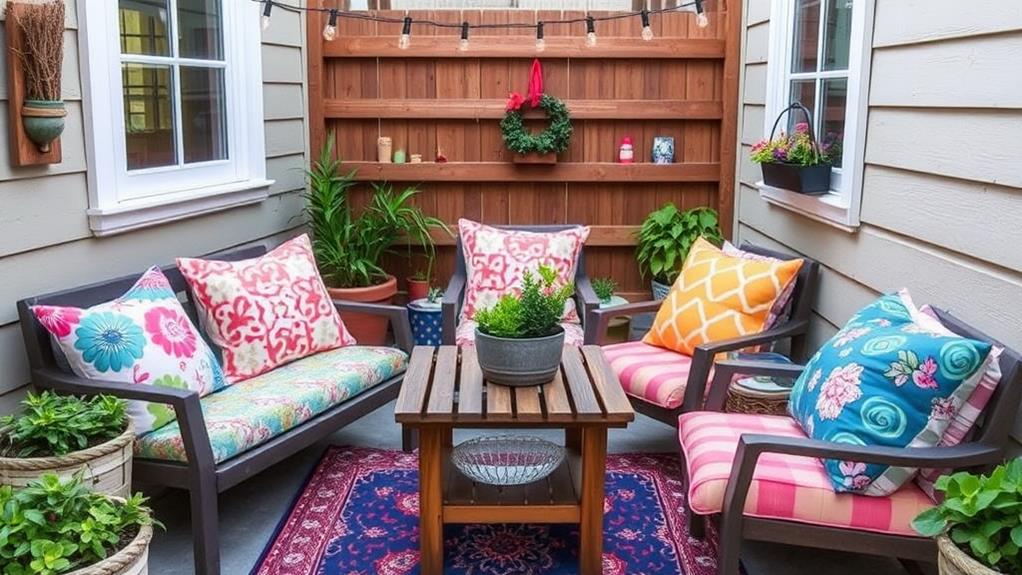 revamping patio seat cushions