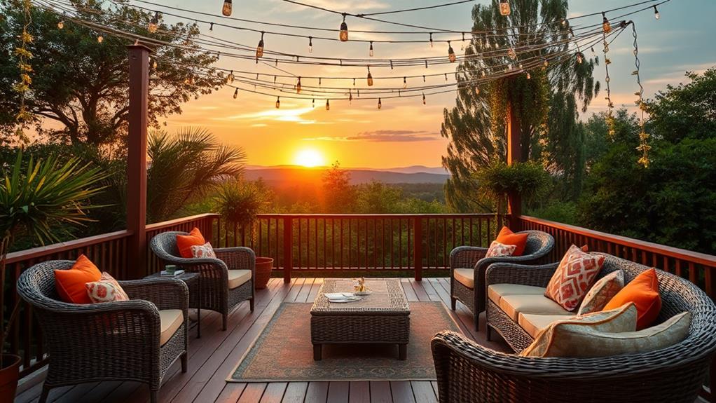 rooftop relaxation space