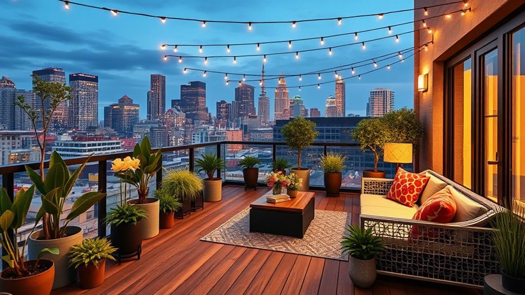 stylish city balcony designs