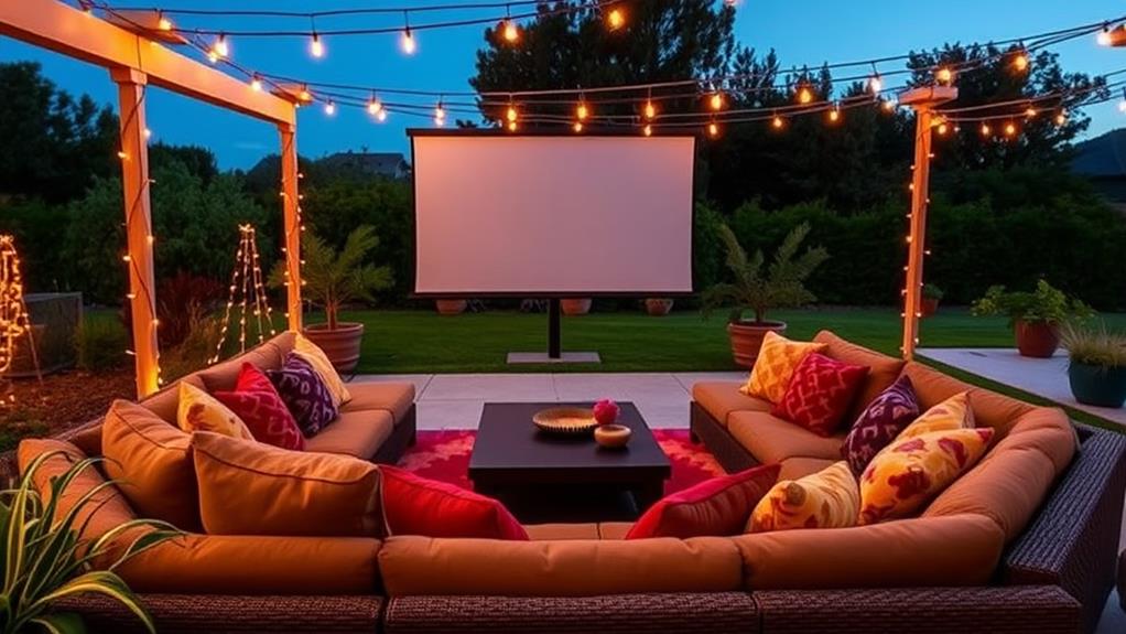 tailored outdoor cinema experience