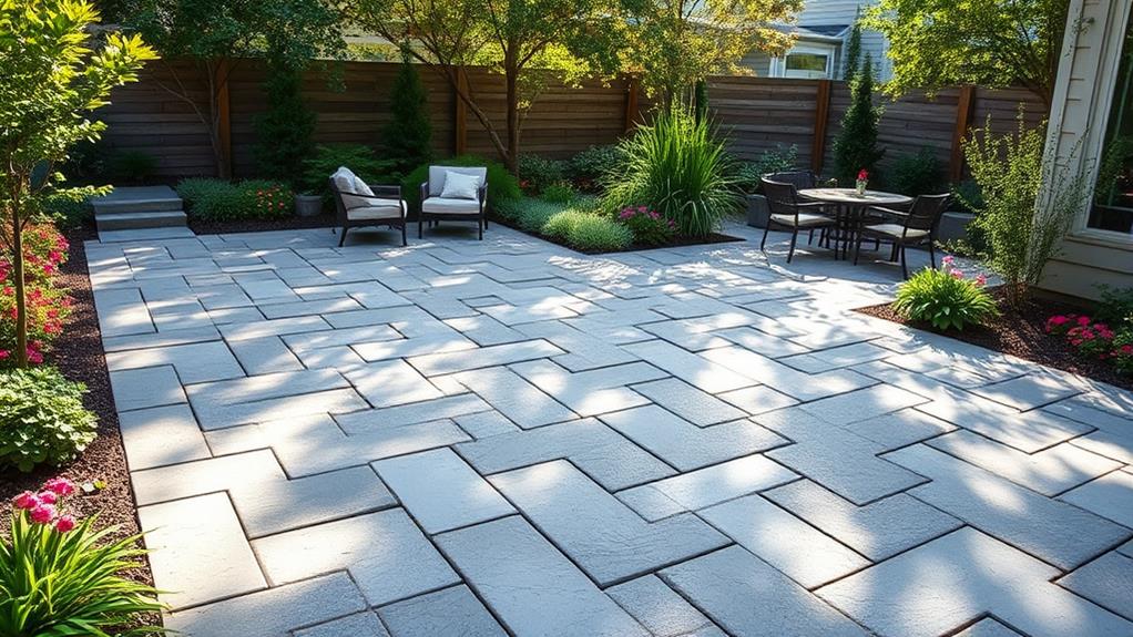 textured concrete paving solutions