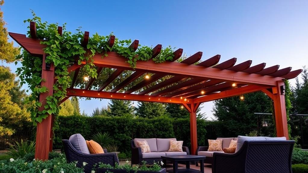 timeless timber garden structure