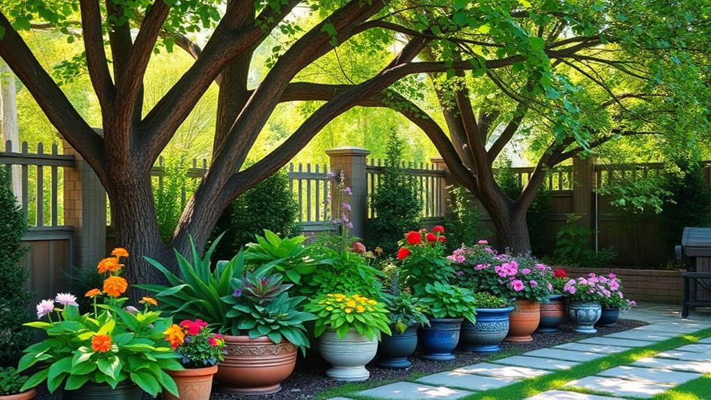 urban gardening in containers