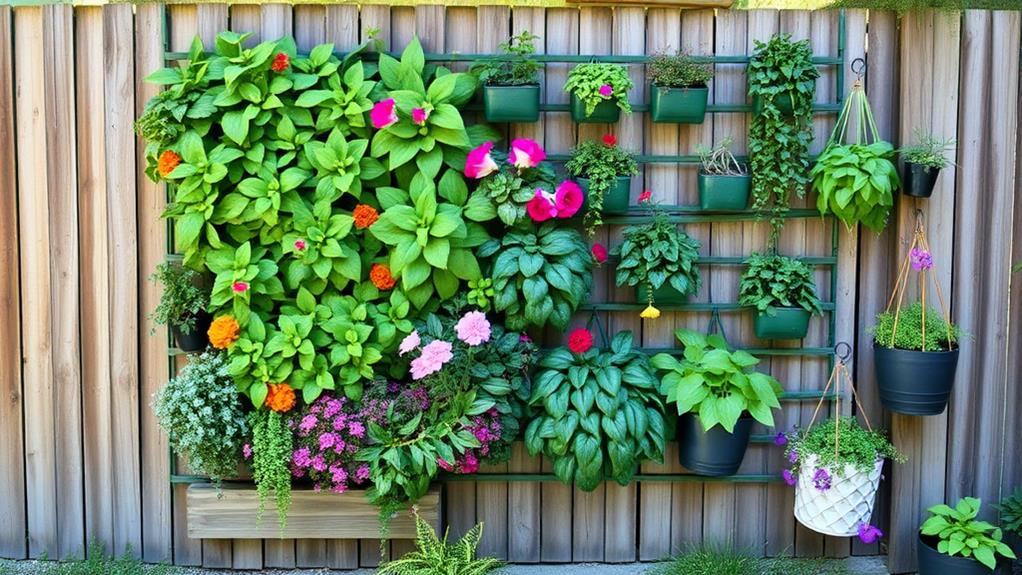 vertical garden wall design