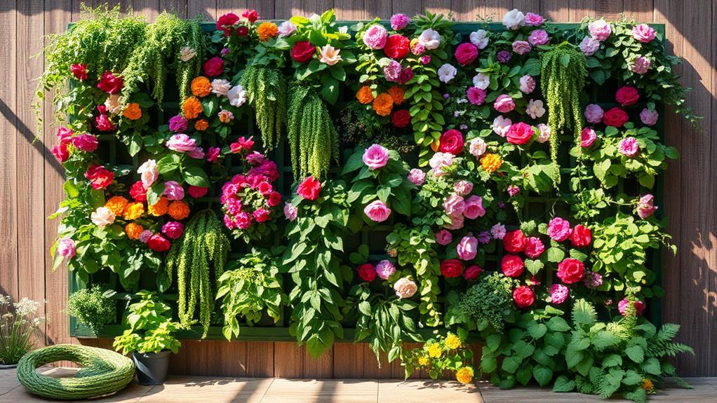 vertical garden wall design