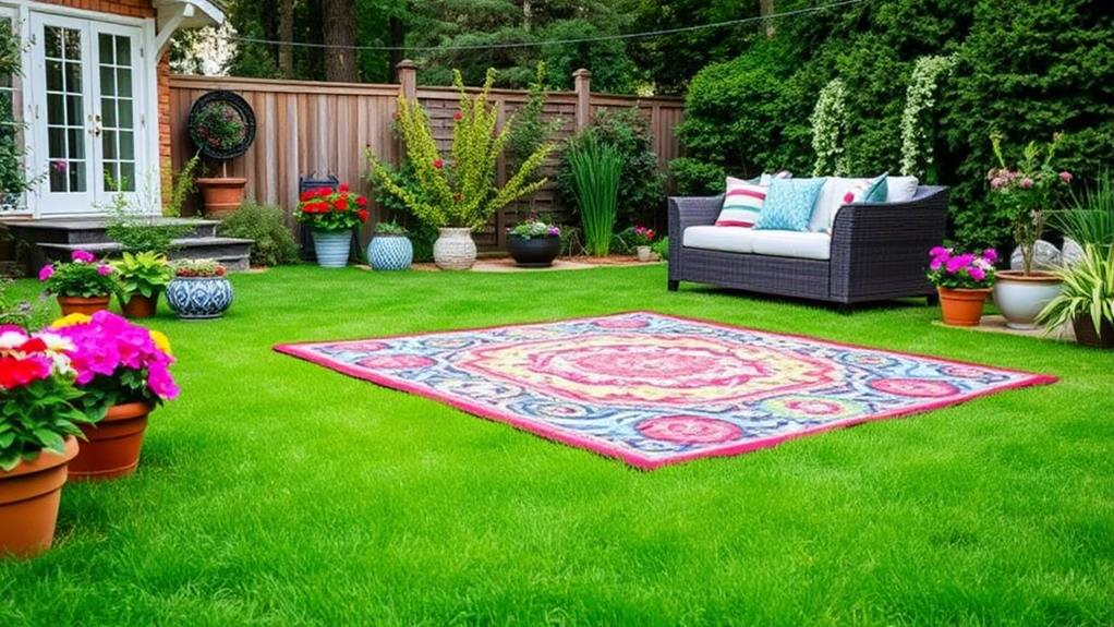 vibrant exterior floor decor