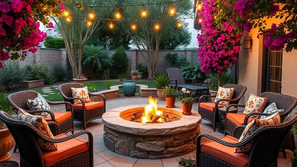 warm outdoor gathering spaces