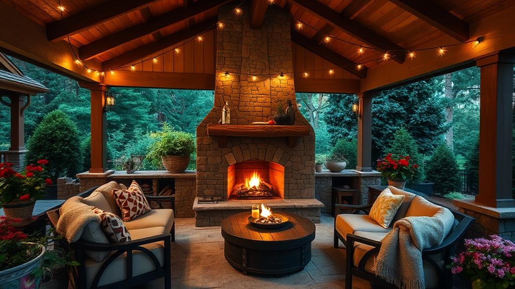 warm rustic home ambiance