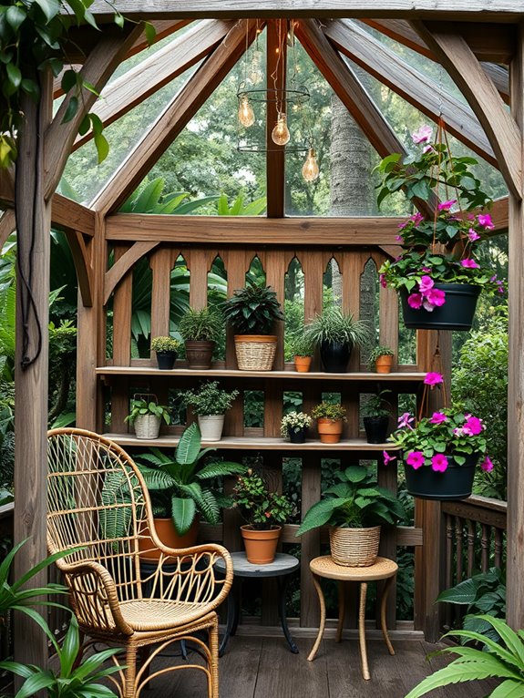 gazebo plant decoration ideas