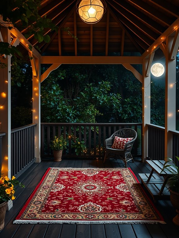 stylish outdoor floor coverings