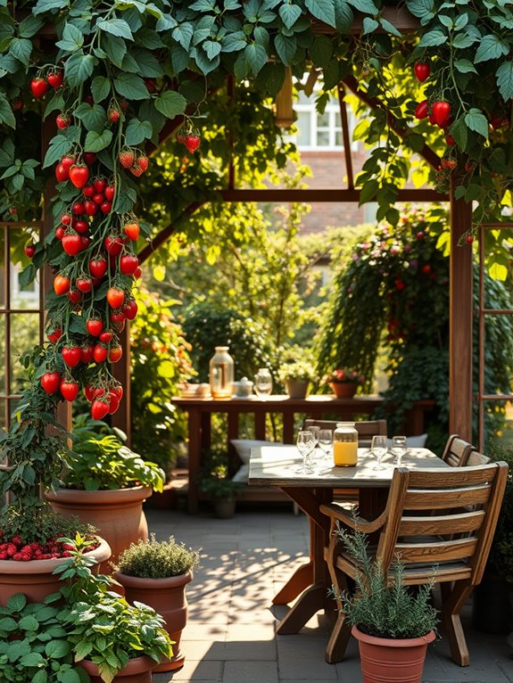 maximizing vertical garden space