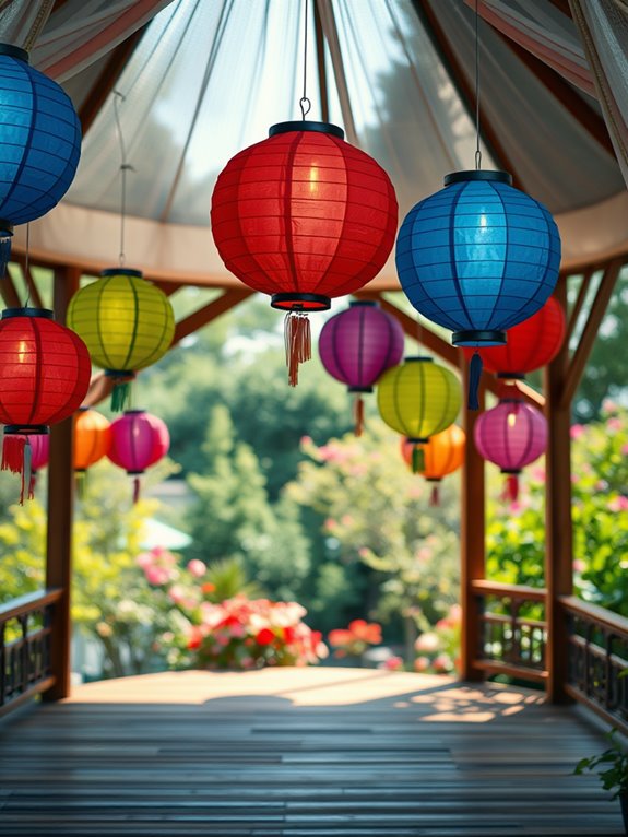 vibrant decorative light fixtures