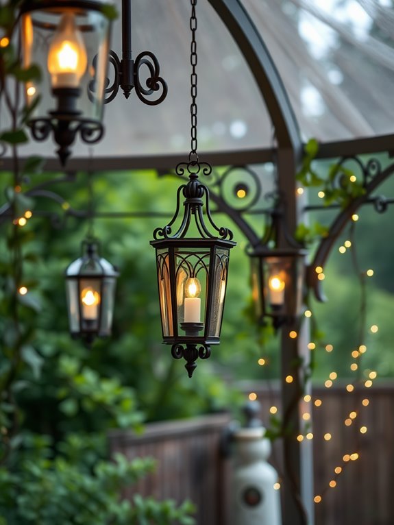 elegant hanging light fixtures