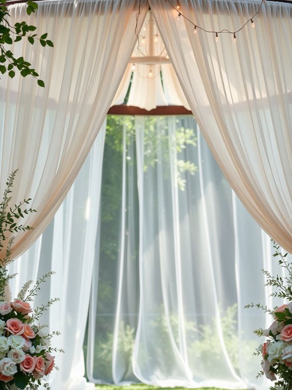 whimsical fabric window drapes