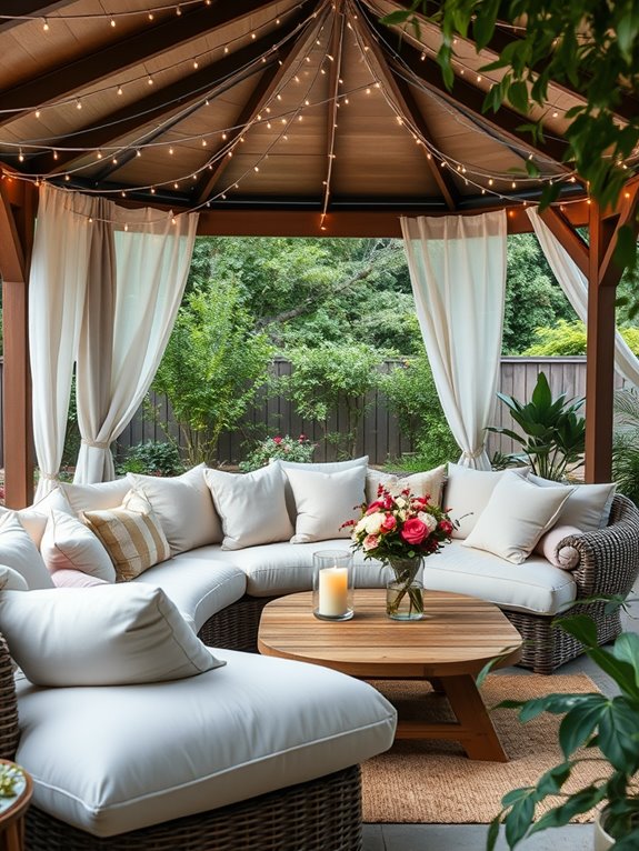 chic relaxation area