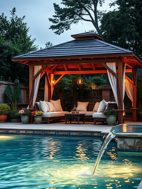 stylish outdoor shade structure