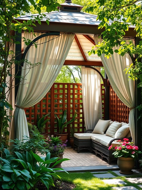 tranquil outdoor space oasis