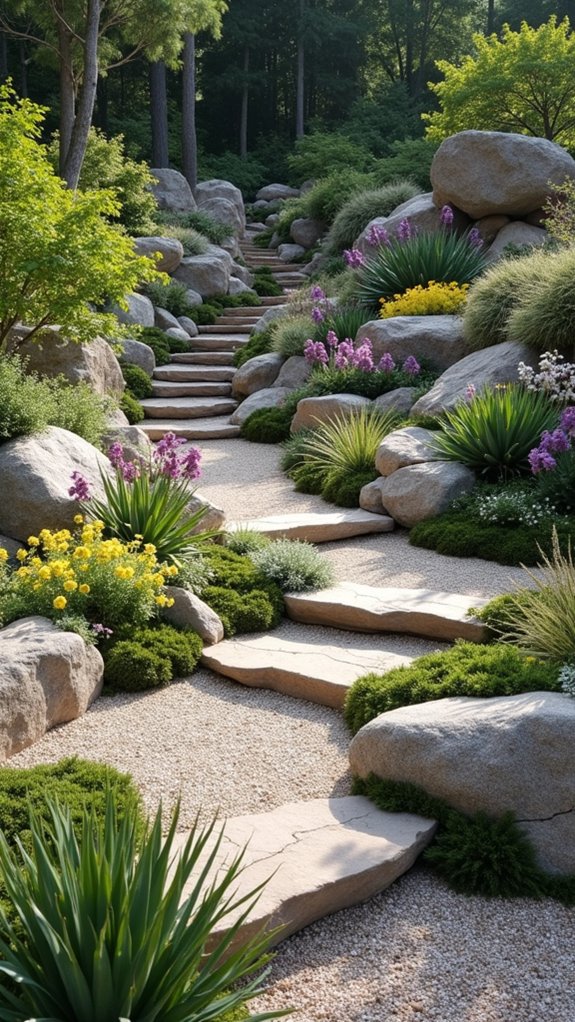 alpine rock garden design
