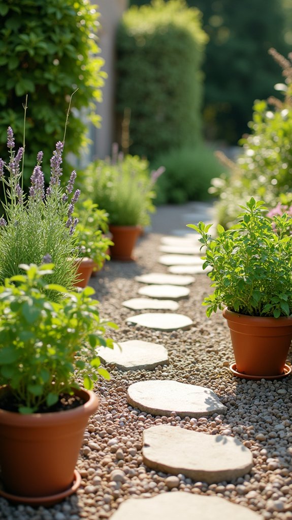 aromatic stone herb pathway