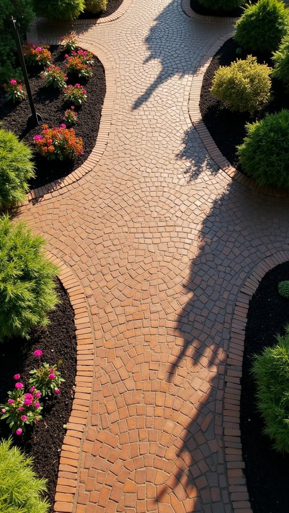artistic mosaic paver designs