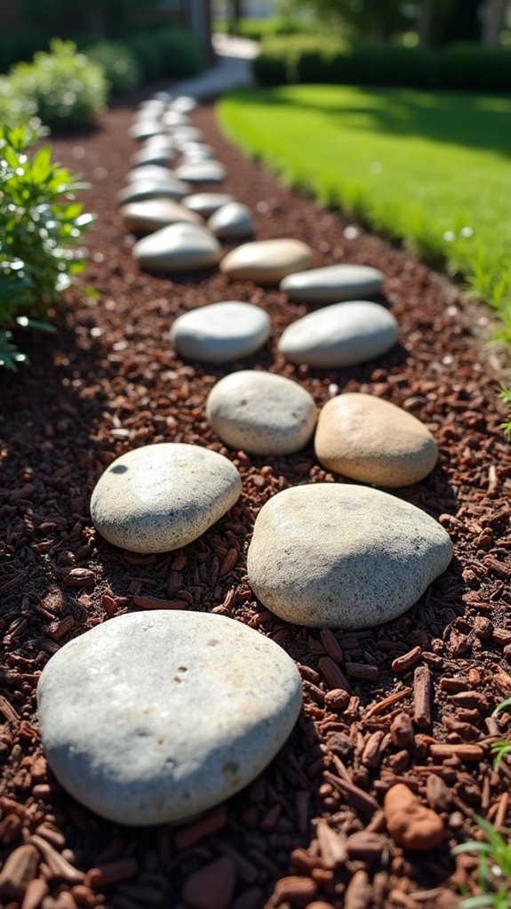 artistic rock garden design