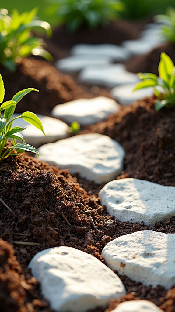 artistic rock garden designs