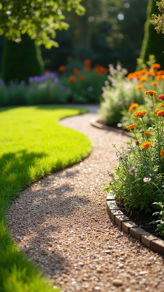 attractive practical garden pathways