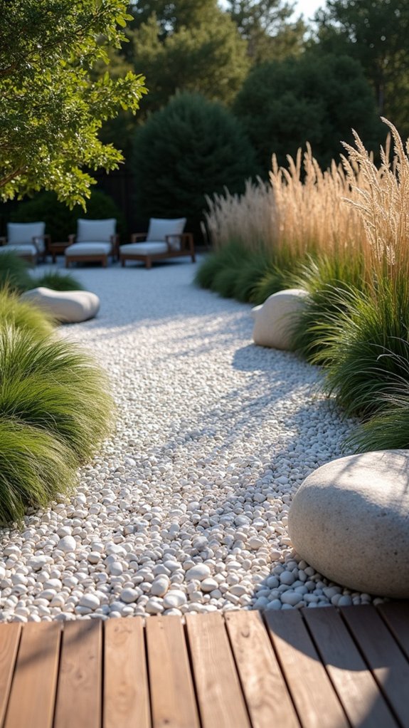 backyard pebble beach paradise